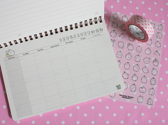 Molang Diary Planner